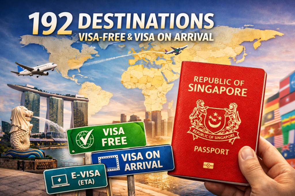 Singapore Passport Tops Global Rankings in 2026, Offering Unmatched Travel Access