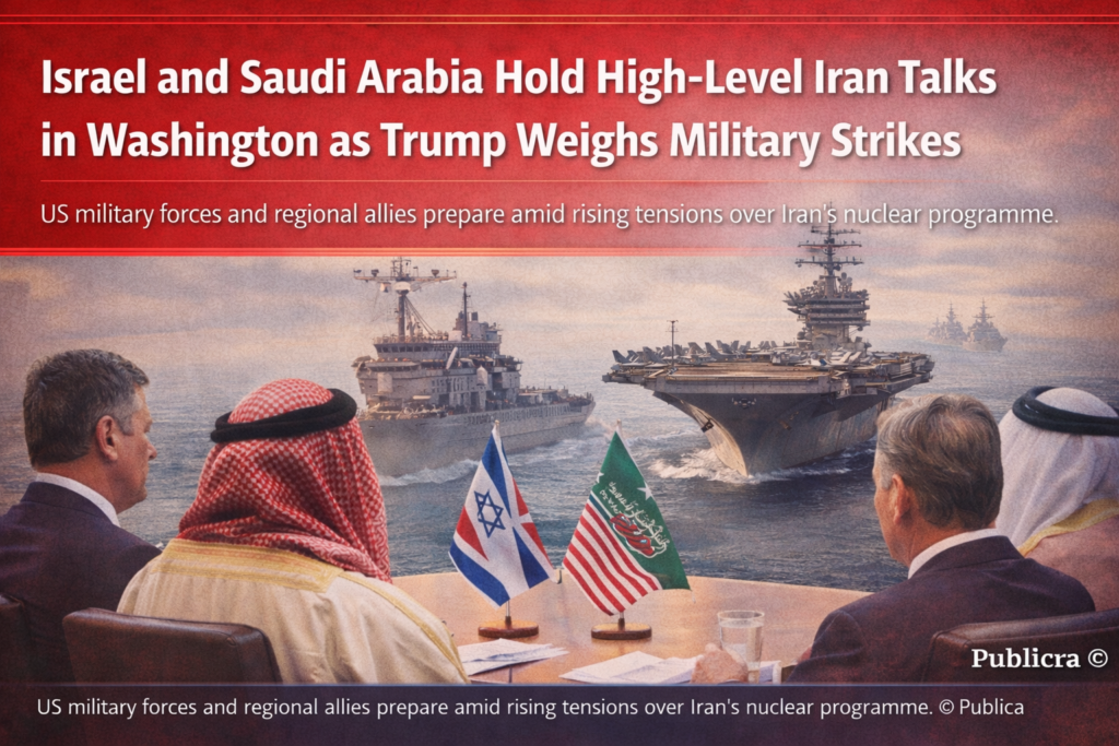 US aircraft carrier and Middle East allies amid rising tensions with Iran