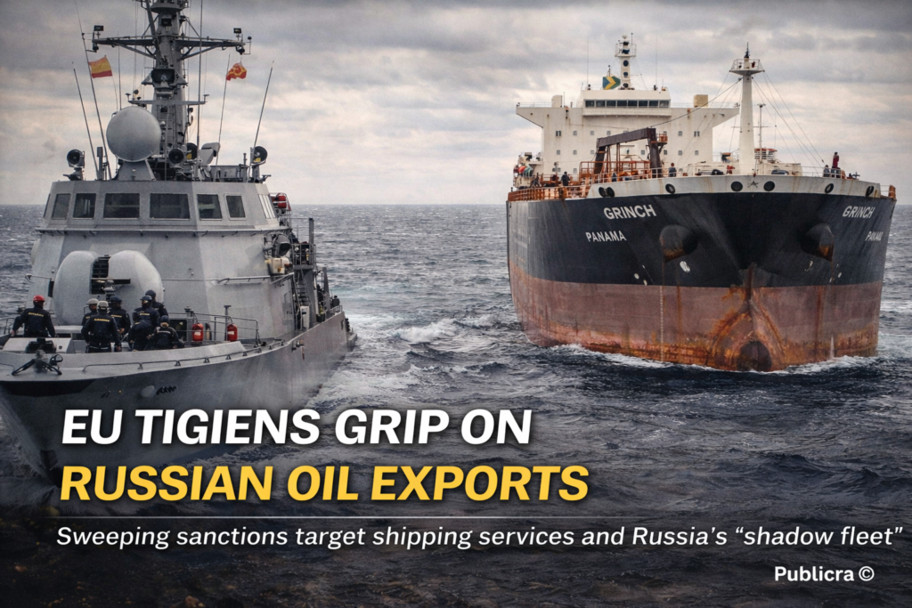 French navy intercepting tanker suspected of carrying Russian oil under false flag