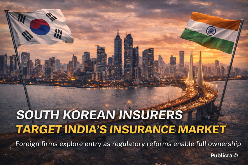 Mumbai skyline representing India’s growing insurance market attracting foreign insurers