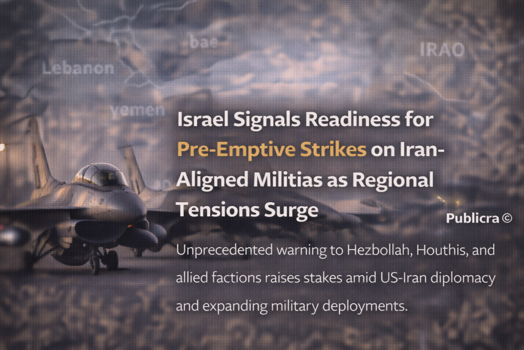 Israeli fighter jets preparing for operations amid regional tensions