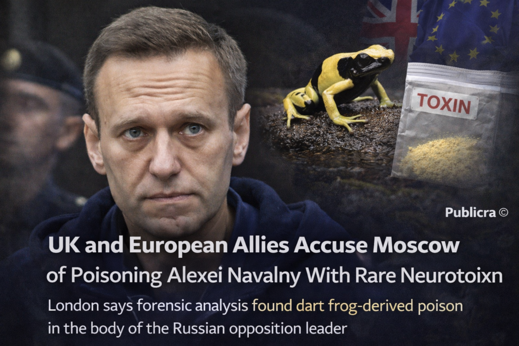 Portrait of Russian opposition leader Alexei Navalny