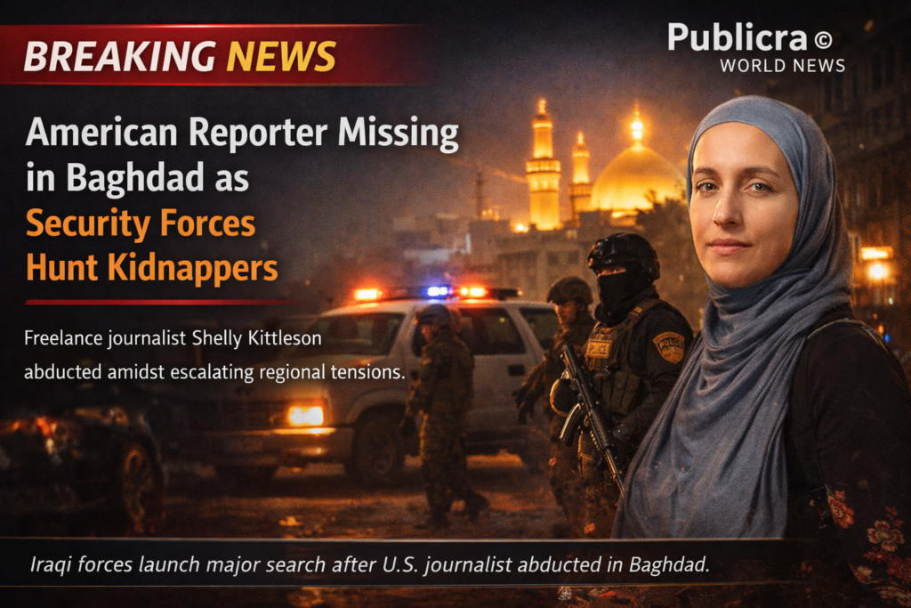 American Journalist Kidnapped in Baghdad