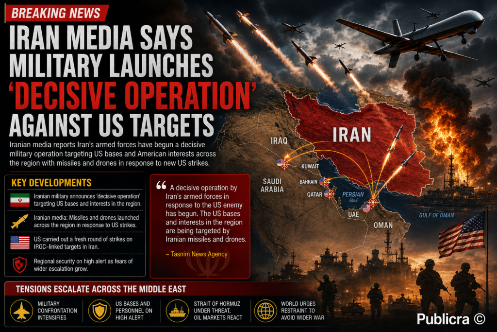 Iran Launches Decisive Operation Against US Targets – September 1, 2026